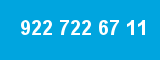 922 722 67 11